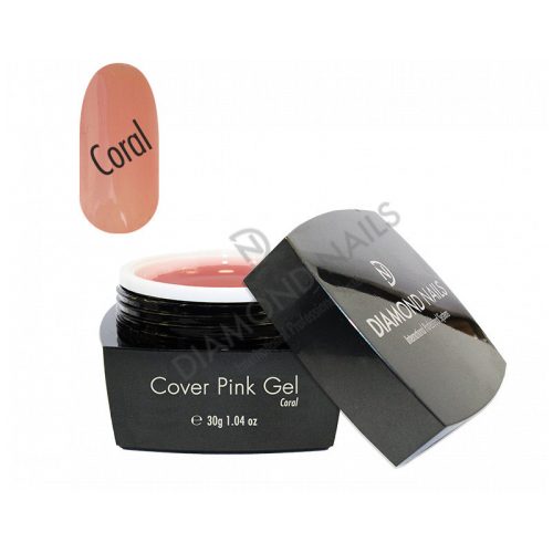 Diamond Nails Cover Pink Gel – Coral – Gel de Construcción para Uñas – 30g