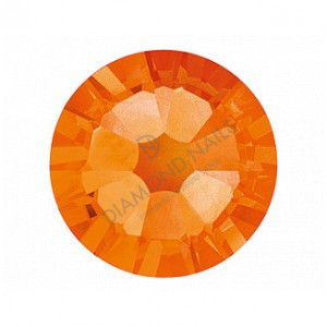 Piedras grandes de cristal Swarovski, color naranja 100 und