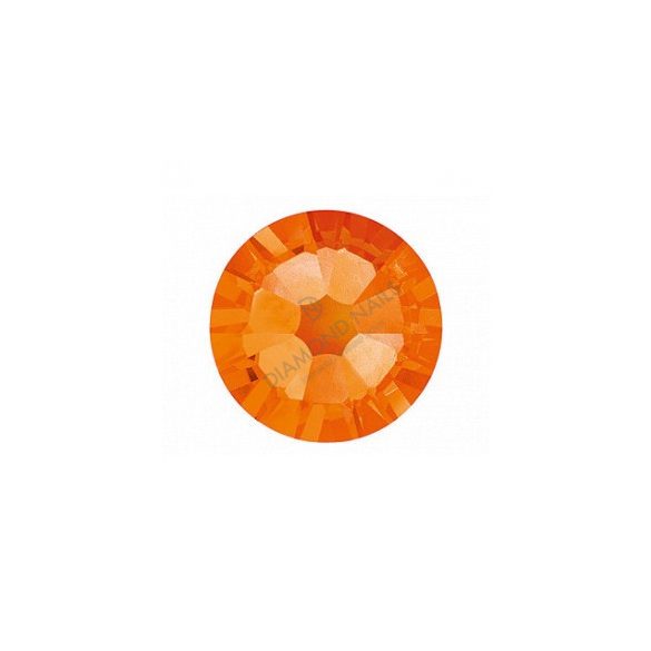 Piedras grandes de cristal Swarovski, color naranja 100 und