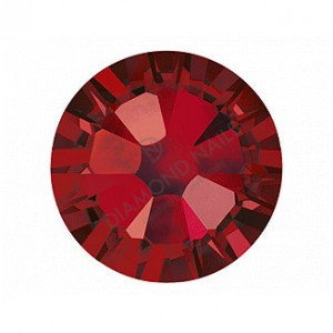 Piedras grandes de cristal Swarovski, color vino tinto 100 und