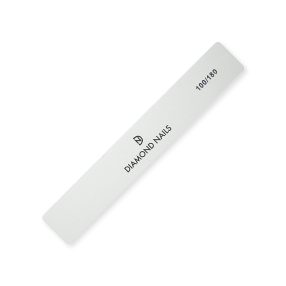 Lima rectangular profesional grano 100/180 para dar forma y alisar uñas acrílicas y gel con precisión