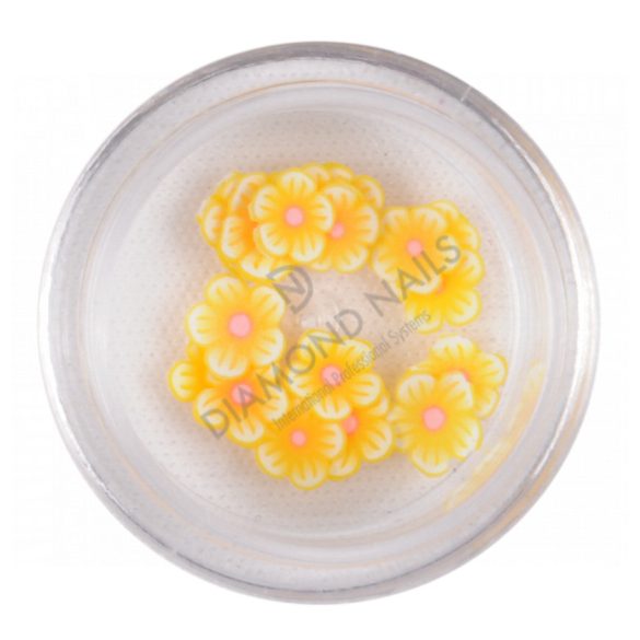 Fimos de flores - limon