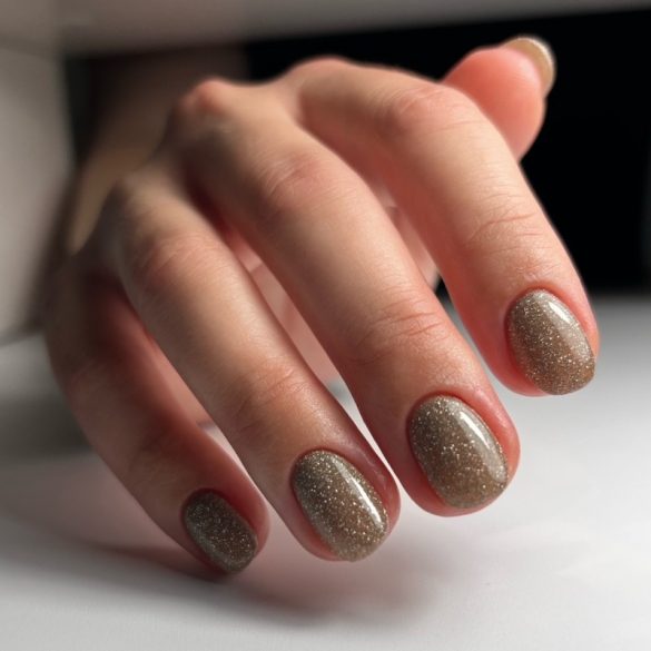 Gel Esmalte 101 - Dorado Brillante