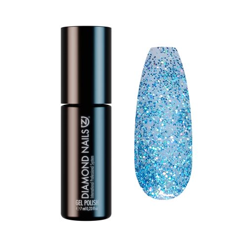 Diamond Nails Gel Esmalte Semipermanente – Turquesa Brillante – DN103 – 7ml – HEMA Free