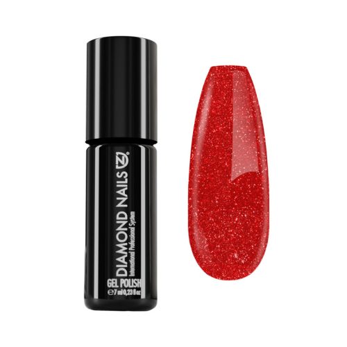 Gel Esmalte DN104 - Rojo de Navidad Brillante