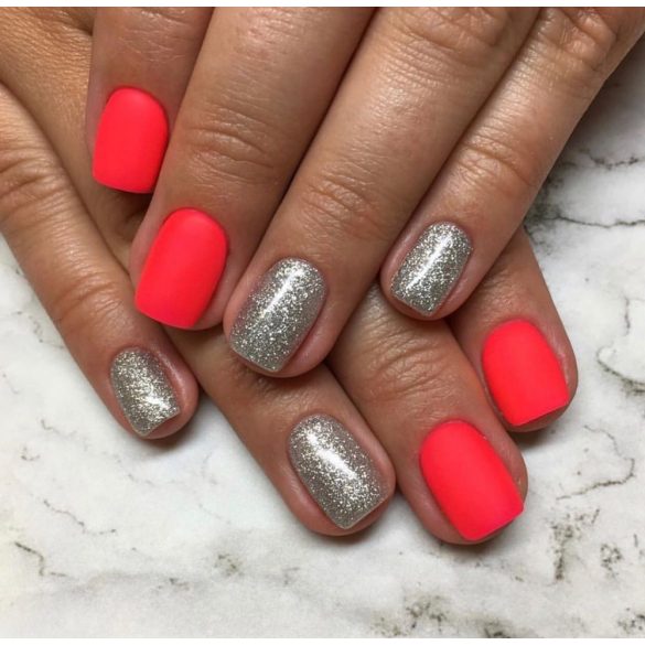 Gel Esmalte 105 - Plateado Brillante