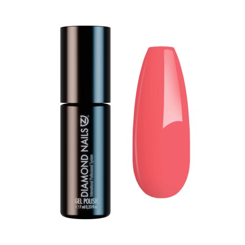 Diamond Nails Gel Esmalte Semipermanente – Rojo Vivo – DN046 – 7ml – HEMA Free
