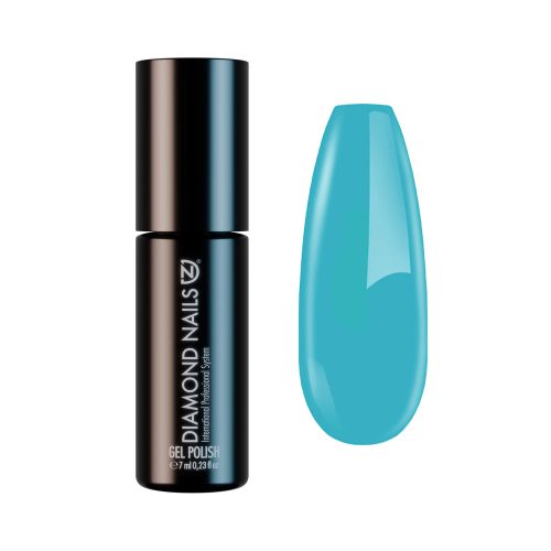 Diamond Nails Gel Esmalte Semipermanente – Azul Turquesa Claro – DN047 – 7ml – HEMA Free