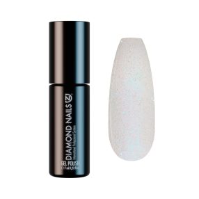 Diamond Nails Gel Esmalte Semipermanente – Blanco Nácar Iridiscente – DN064 – 7ml – HEMA Free