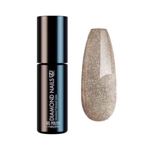 Diamond Nails Gel Esmalte Semipermanente – Plata Cromada – DN073 – 7ml – HEMA Free