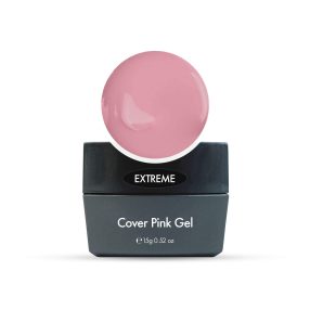 Gel constructor Extreme Cover rosa para uñas fuertes con cobertura uniforme y acabado natural