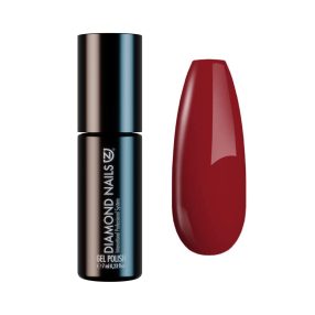 Gel esmalte semipermanente rojo terracota DN085 7ml para uñas elegantes y modernas