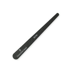 Lima tipo gota negra 80/80 ideal para trabajos intensivos de limado y reducción de grosor en uñas artificiales