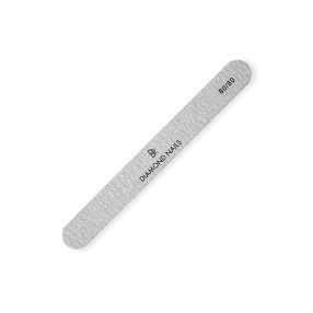 Lima recta gris grano 80/80 ultra grueso para desbaste rápido y eliminación eficaz de gel y acrílico