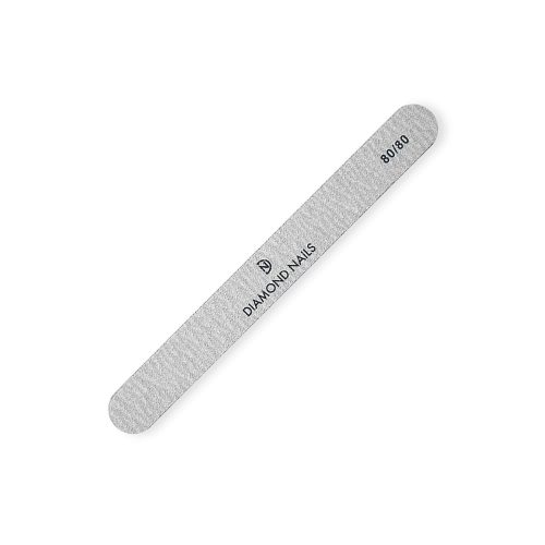 Lima recta gris grano 80/80 ultra grueso para desbaste rápido y eliminación eficaz de gel y acrílico