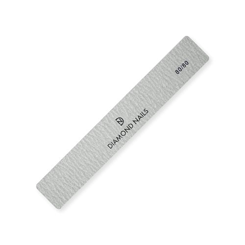 Lima rectangular gris grano 80/80 ultra grueso para desbaste rápido y eliminación eficaz de gel y acrílico