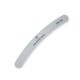 Lima banana gris grano 100/180 para dar forma precisa y suavizar uñas de gel y acrílico con acabado uniforme