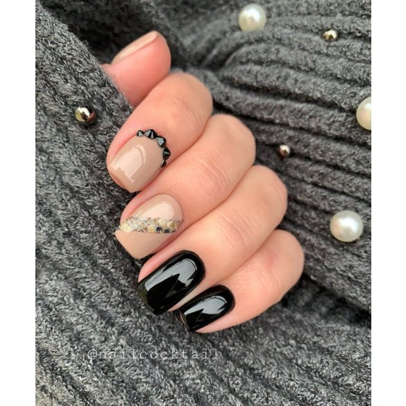 ESMALTE ONE STEP OS002 Negro