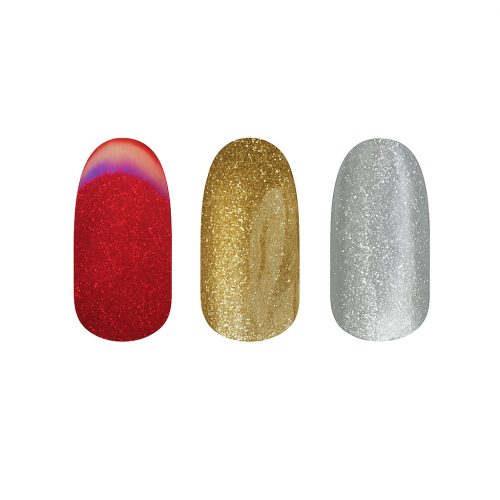 Diamond Nails Gel Esmalte – Glitter 3pcs Set (Colores con Brillo)