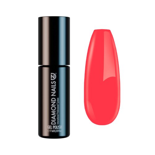 Diamond Nails Gel Esmalte DN151 - Neon Coral 7ml Coral Fluor Brillante