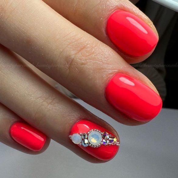 Gel Esmalte 151 - Neon Coral