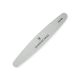 Lima oval gris 80/80 ideal para limado intensivo y reducción de grosor en uñas artificiales resistentes