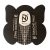 Diamond Nails Formas para Uñas DN BlackWhite – STILETTO (30 unidades)