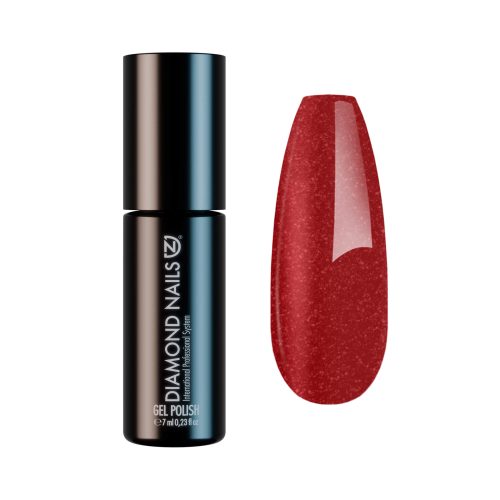 Diamond Nails Gel Esmalte DN166 - Sangria (metálico) 7ml Rojo Sangría Metálico