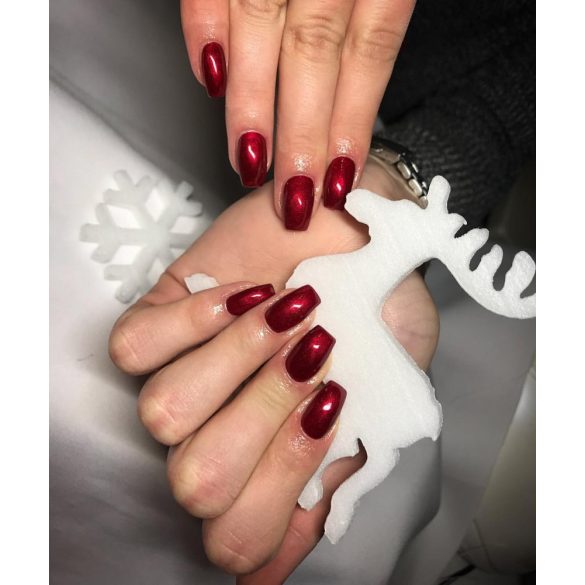 Gel Esmalte 168 - Rojo Vino Metálico 