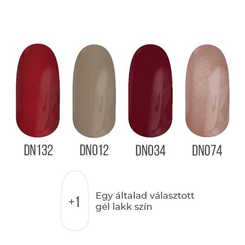 Gel Esmalte - Fall Colors Set 4+1 pcs