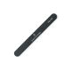 Lima negra recta 100/100 ideal para dar forma inicial y reducir grosor en uñas artificiales de manera eficiente