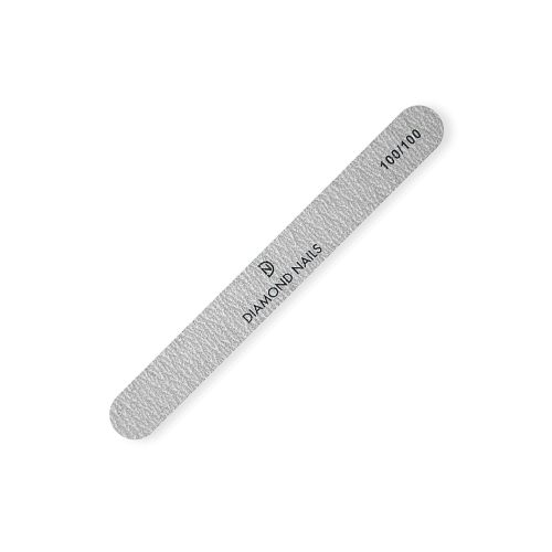Diamond Nails Lima Recta Gris 100/100