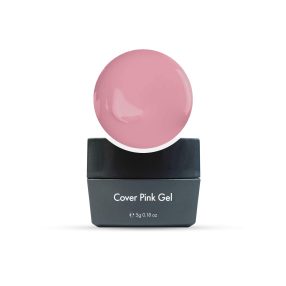 Gel Cover rosa para construcción de uñas resistentes con acabado natural y cobertura uniforme 5g