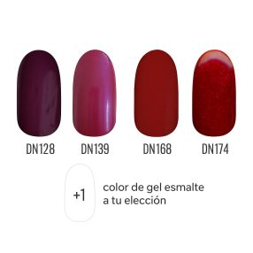 Set Gel Esmalte Winter Colors con colores de invierno para manicuras elegantes y modernas