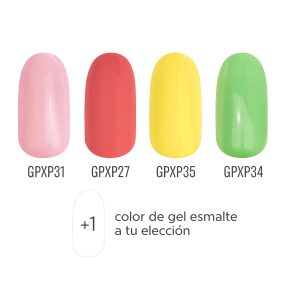 Diamond Nails Gel Esmalte – Spring Colors II. Set 4+1 pcs (Colores Primaverales II.)