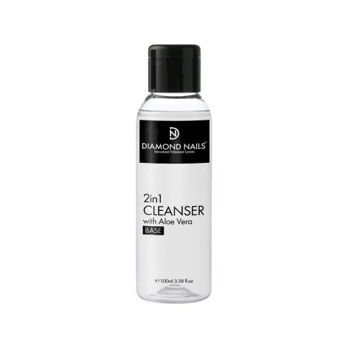 Diamond Nails Fijador de Gel y Limpiador de pinceles con aloe vera sin perfume – Base 100ml