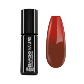 Diamond Nails Gel Esmalte Thermo – TH013 – Rojo a Marrón 7ml