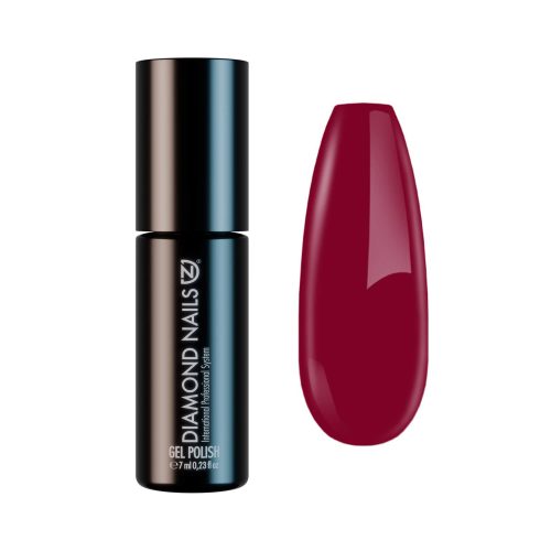 Diamond Nails Gel Esmalte Semipermanente – Rojo Borgoña Profundo – DN198 – 7ml – HEMA Free