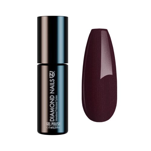 Diamond Nails Gel Esmalte DN069 - Berenjena Perla 7ml Violeta Púrpura