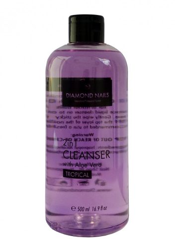 Fijador de Gel y Limpiador de pinceles con ale vera, tropical (500 ml)
