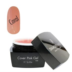 Diamond Nails Cover Pink Gel – Coral – Gel de Construcción para Uñas – 15g