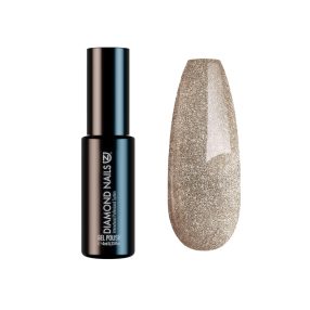 Diamond Nails Gel Esmalte Semipermanente – Plata Cromada – DN073 – 4ml – HEMA Free
