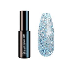 Diamond Nails Gel Esmalte Semipermanente – Turquesa Brillante – DN103 – 4ml – HEMA Free