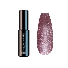 Diamond Nails Gel Esmalte Semipermanente – Violeta Metalizado – DN072 – 4ml – HEMA Free