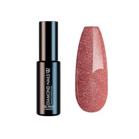 Diamond Nails Gel Esmalte Semipermanente – Rosa Oro Brillante– DN102 – 4ml – HEMA Free