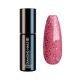 Diamond Nails Gel Esmalte Semipermanente – Rosa Neón con Purpurina Grande – DN225 – 7ml – HEMA Free