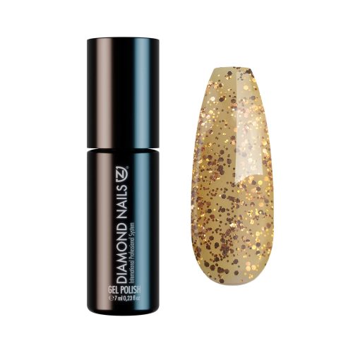 Diamond Nails Gel Esmalte - DN226 - Dorado Brillante Grande 7ml Oro Luminoso Intenso