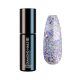 Diamond Nails Gel Esmalte Semipermanente – Azul con Purpurina Lila y Negra con Reflejos Cobrizos – DN229 – 7ml – HEMA Free