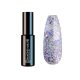 Diamond Nails Gel Esmalte Semipermanente – Azul con Purpurina Lila y Negra con Reflejos Cobrizos – DN229 – 4ml – HEMA Free