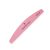 Lima media luna rosa grano 100/180 para dar forma precisa y suavizar uñas de gel y acrílico con acabado uniforme
